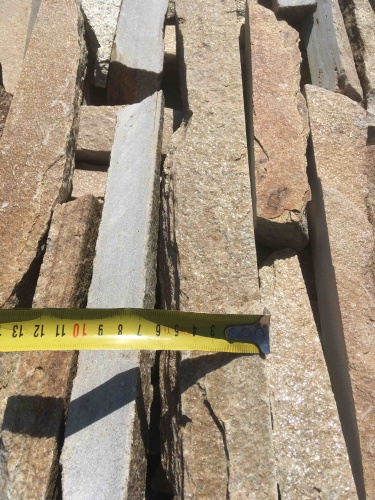 Горбушка златолит золотистый для облицовки купить в Североуральске