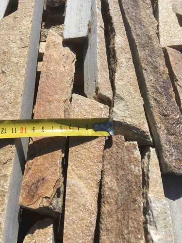 Горбушка златолит золотистый для облицовки купить в Североуральске