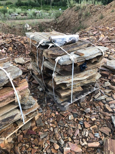 Пошаговая дорожка из плит златолит кора дерева купить в Североуральске