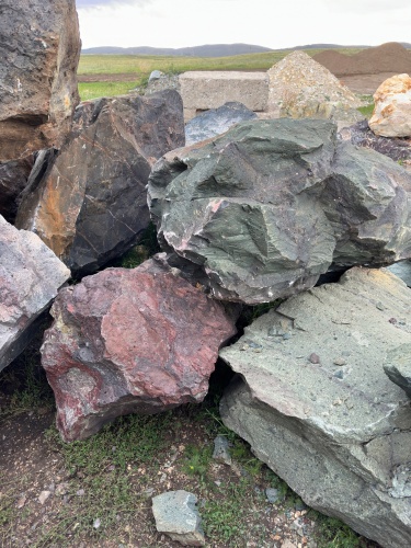 Камни для ландшафтного дизайна зелёные 10-60 килограмм купить в Североуральске