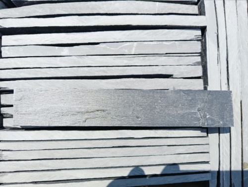 Плитка чёрная из натурального камня фасадная 30 см * 5 см, толщина 7 мм -30 мм купить в Североуральске